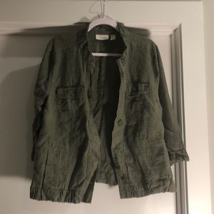 Army green jacket